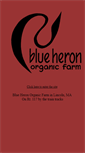 Mobile Screenshot of blueheronfarmlincoln.com